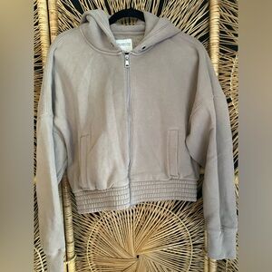 Abercrombie & Fitch soft a&f crop Hoodie